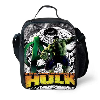 Marvel Hulk Kids School Backpack Set with Lunch & Pencil Bags Trikidsworld