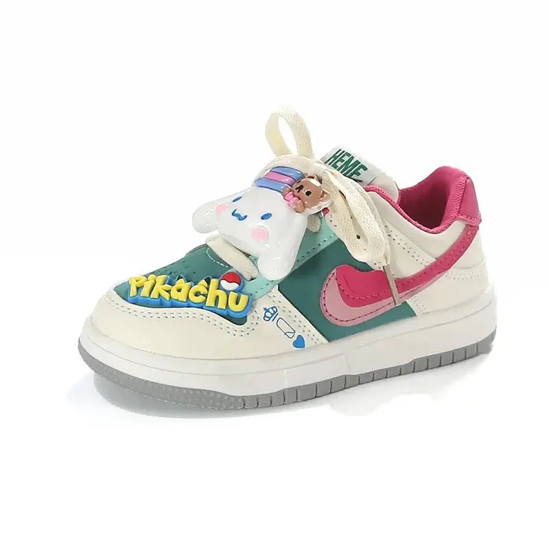 Anime Sanrios Kids Sport Running Shoes Cinnamoroll My Melody Kawaii Casual Soft Bottom Luminous Outdoor Sneakers High Helpshoe Trikidsworld