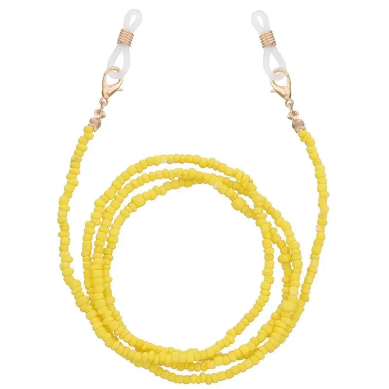 11 Colors Fashion Reading Glasses Chain Retro Beads Eyeglass Sunglasses Spectacle Cord Neck Strap String Mask Chain Eye Wear Trikidsworld