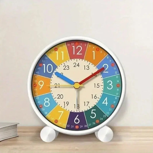Early Learning Desktop Alarm Clock Children Wake Up Alarm Clock Living Room Bedroom Silent Desktop Clock Desktop Clock Trikidsworld