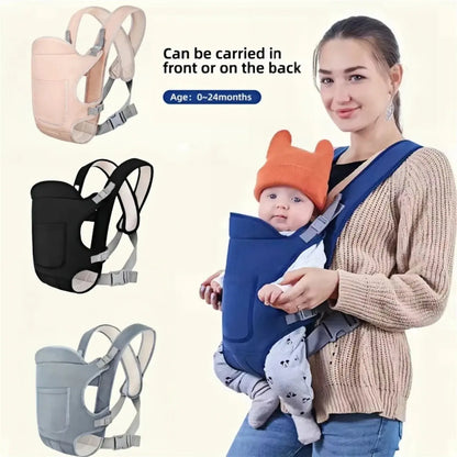 Ergonomic Baby Carrier 4-in-1 with Hip Seat Trikidsworld