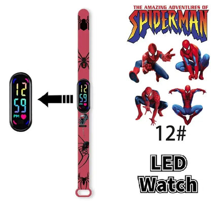 Watch Kids LED Cartoon Bracelet Wristwatch Trikidsworld