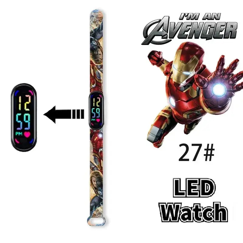 Watch Kids LED Cartoon Bracelet Wristwatch Trikidsworld