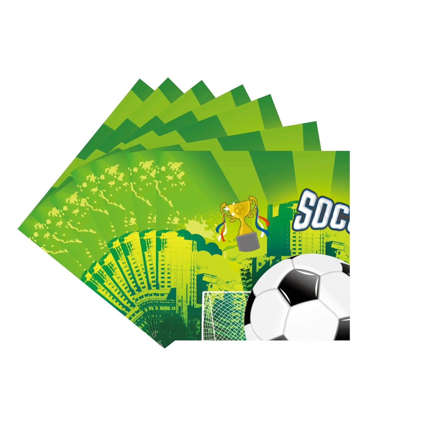 Soccer Football Birthday Decorations Aluminum Trikidsworld