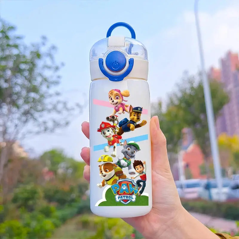 PAW Patrol 400ML Straw Water Bottle – Portable & Leakproof Trikidsworld
