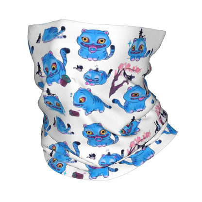 HUNTRIX KPOP Demon Hunters Anime Bandana Neck Gaiter Printed Face Scarf Multifunctional Face Mask Riding Adult Breathable Trikidsworld