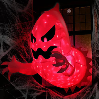 1.4m Halloween Inflatable Ghost Horror Window Ghost Foldable Balloon Outdoor Courtyard Garden Decoration Fun Party Tool Trikidsworld