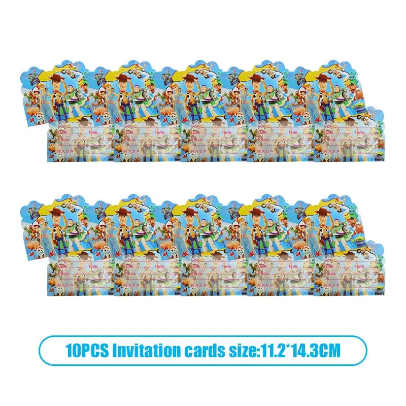 Toy Story Buzz Lightyear Birthday Decorations Trikidsworld