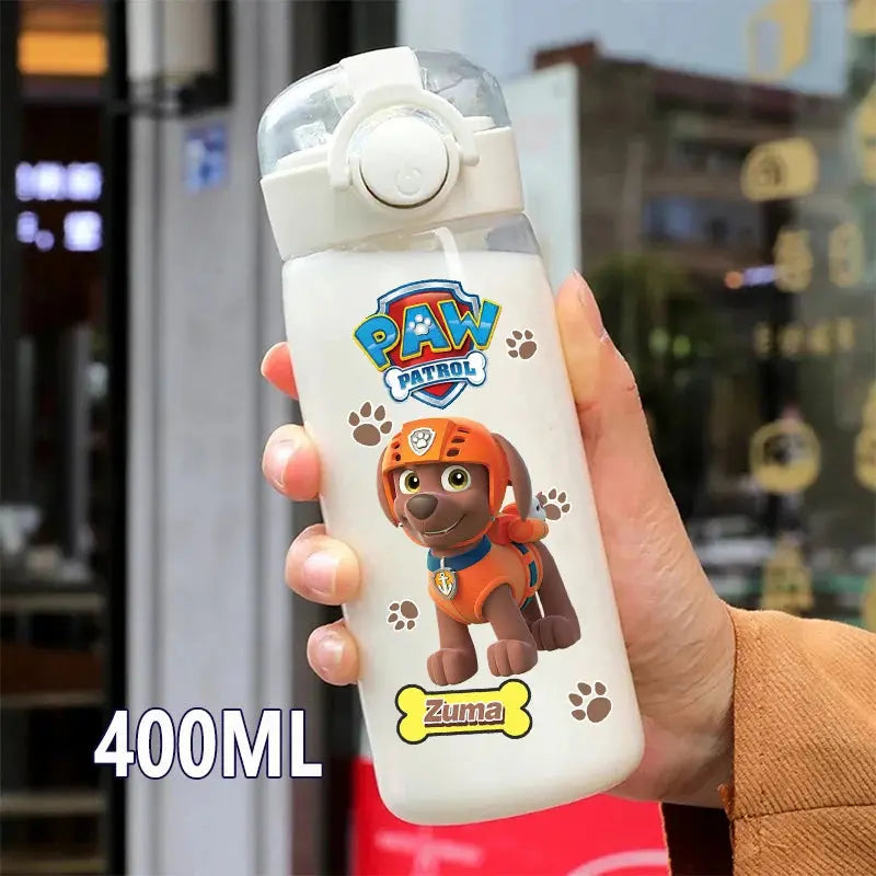 PAW Patrol 400ML Straw Water Bottle – Portable & Leakproof Trikidsworld