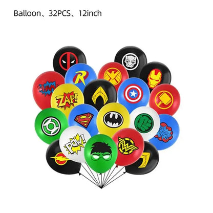 Kids Avengers Marvel Birthday Party Decoration Trikidsworld