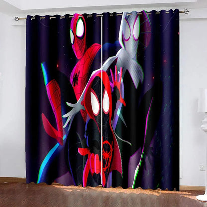 Spider-Man Kids Blackout Curtain for Room Decor Trikidsworld