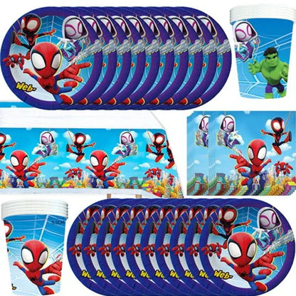 Birthday Party Decoration Spiderman Theme Balloon Trikidsworld