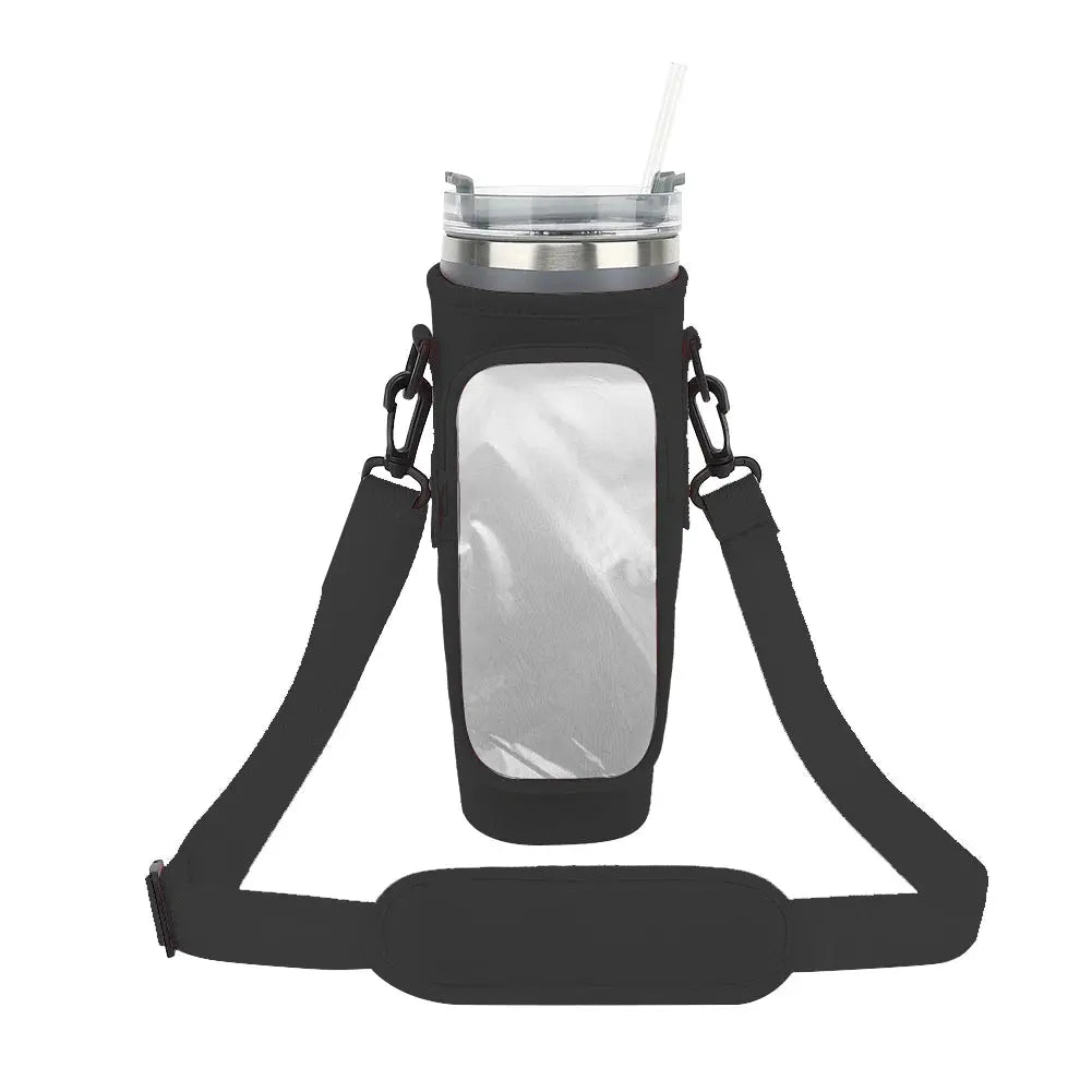 Insulated Water Bottle Carrier with Strap – Fits Stanley Cup Trikidsworld