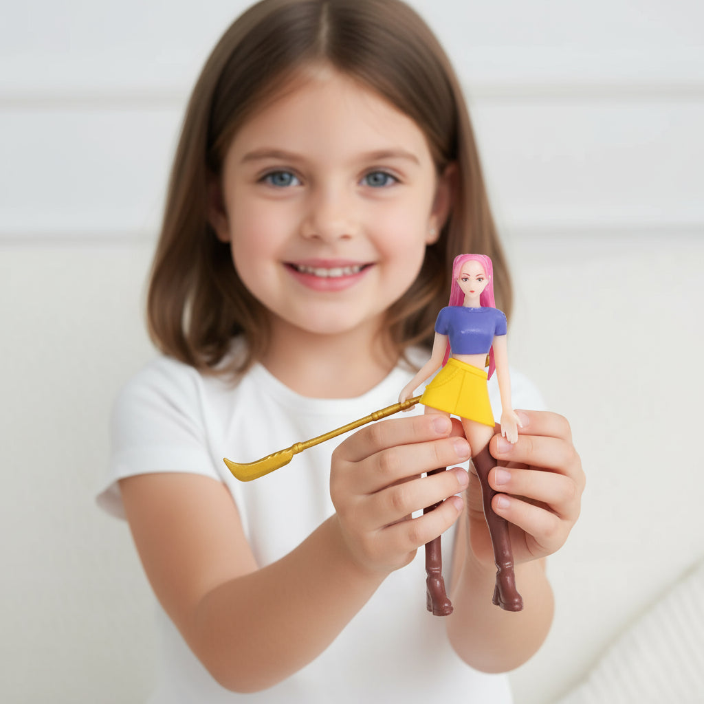 12pcs/Set Kpop Demon Hunters Action Figure Toy Derpys Tiger Rumi Mira Zoey Sussy Figurine Doll For Fans Gift Trikidsworld