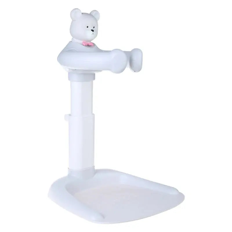 Portable Baby Standing Bath Rack Shower Support Holder Height Adjustable Infant Bathtub Stand with Nonslip Large Base Trikidsworld