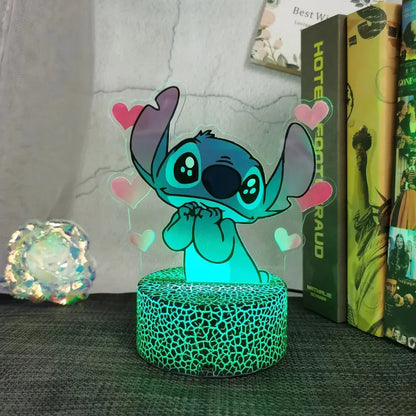 Lilo & Stitch Kids Night Light | Creative Cartoon Table Lamp Gift Trikidsworld