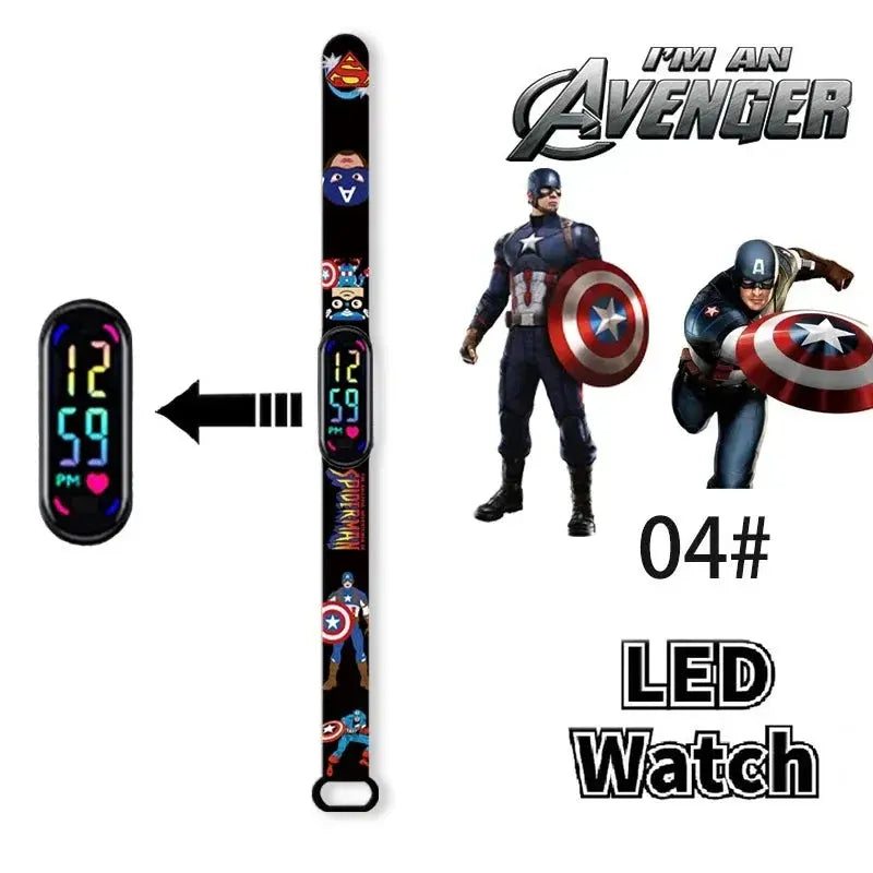 Watch Kids LED Cartoon Bracelet Wristwatch Trikidsworld