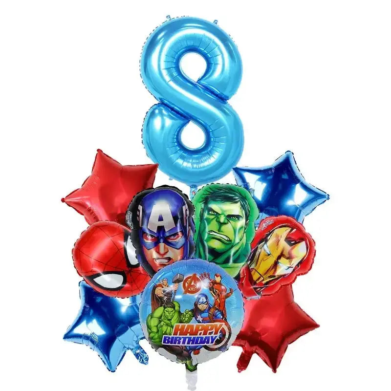 Kids Avengers Marvel Birthday Party Decoration Trikidsworld