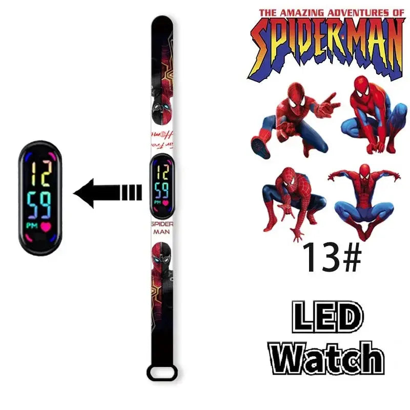 Watch Kids LED Cartoon Bracelet Wristwatch Trikidsworld