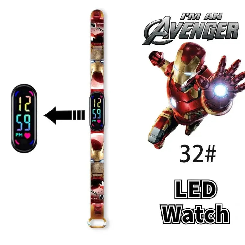 Watch Kids LED Cartoon Bracelet Wristwatch Trikidsworld
