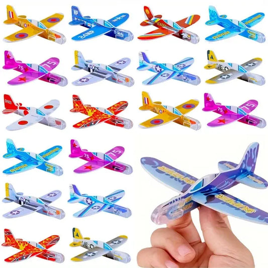 Multicolor Foam Airplanes for Kids Party Favors Trikidsworld