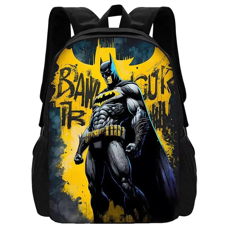 Batman Kids Backpack Set 3pcs – School, Lunch & Pencil Bags Trikidsworld