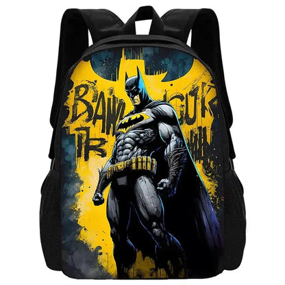Batman Kids Backpack Set 3pcs – School, Lunch & Pencil Bags Trikidsworld