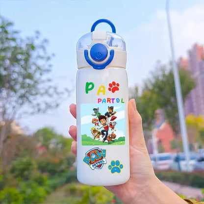 PAW Patrol 400ML Straw Water Bottle – Portable & Leakproof Trikidsworld