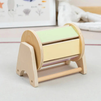 Montessori Wooden Baby Toy – Coin Box, Ball Drum & Shape Sorter | Educational & Sensory Learning Gift Trikidsworld