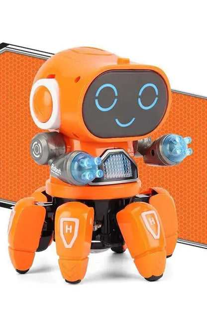 Dance Music 6 Claws Robot Octopus Spider Robots Vehicle Birthday Gift Toys for Children Kids Early Education Baby Toy Boys Girls Trikidsworld