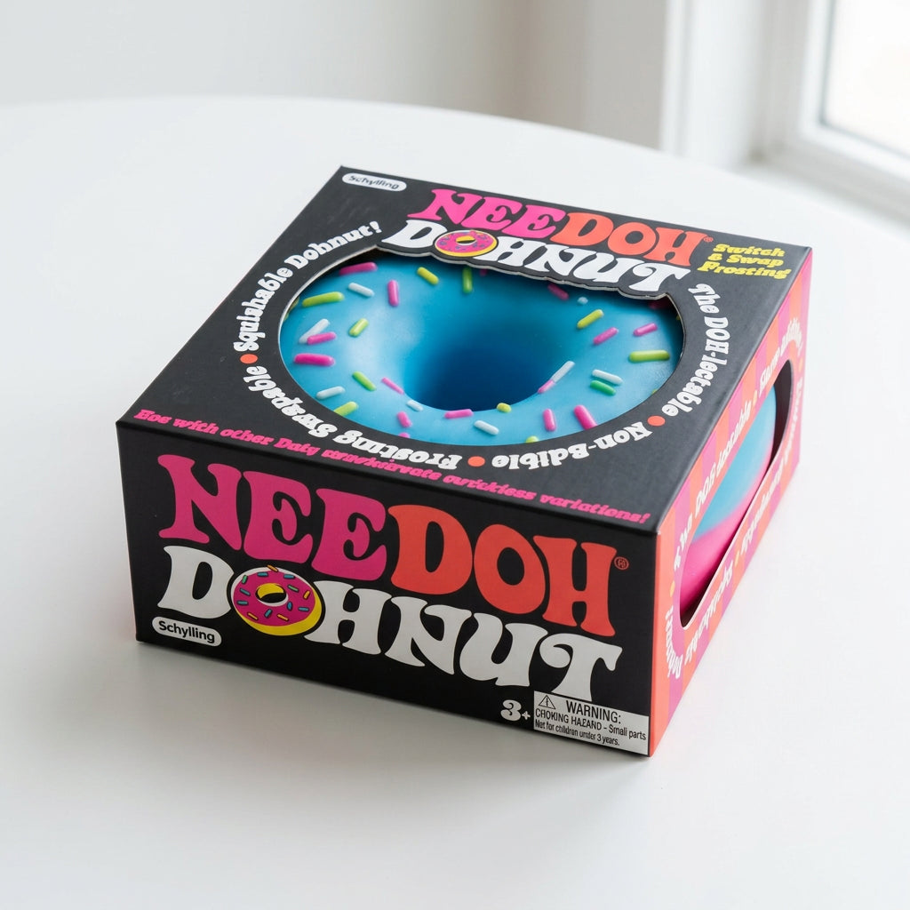 Schylling NeeDoh Dohnut Squishy Toy – Sensory Fidget