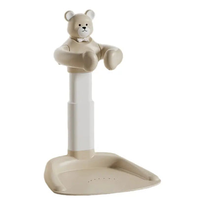 Portable Baby Standing Bath Rack Shower Support Holder Height Adjustable Infant Bathtub Stand with Nonslip Large Base Trikidsworld