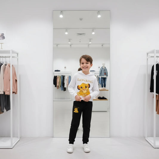 Children's The Lion Tracksuit Set, Hoodies, Top and Pants, Sportswear, Clothing for Boys and Girls, Clothing for Kids, 2 Pieces Trikidsworld