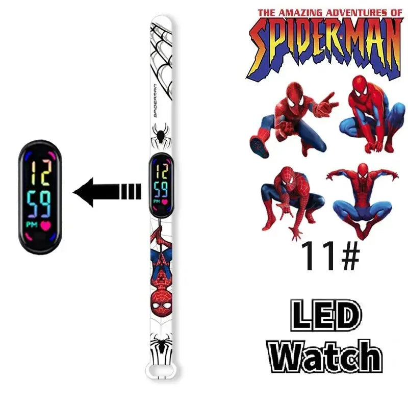 Watch Kids LED Cartoon Bracelet Wristwatch Trikidsworld