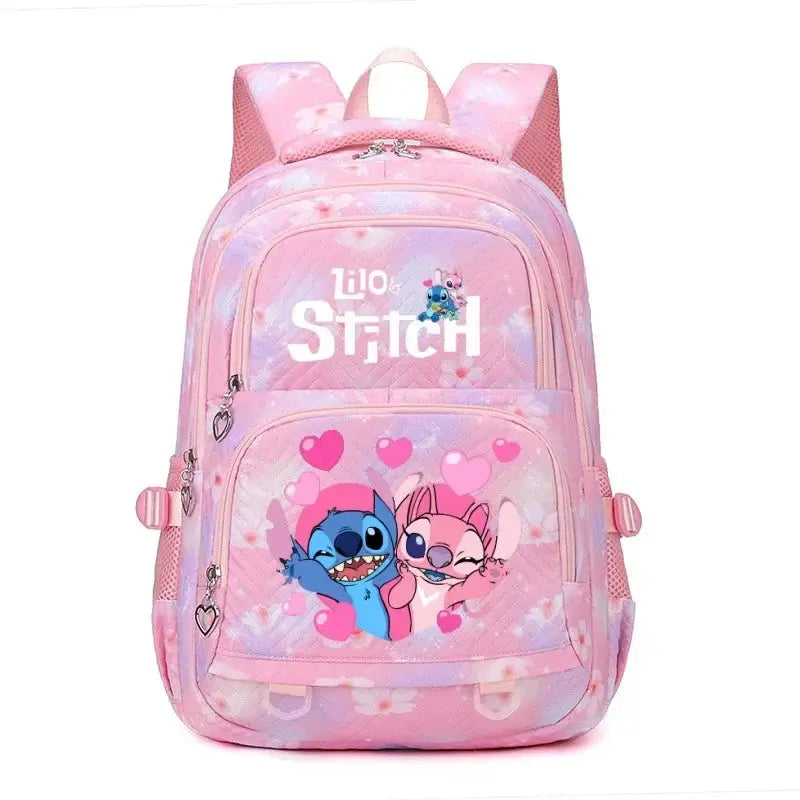 Stitch Anime Backpack – Large Capacity & Lightweight for Girls and Women - Stitch backpack Trikidsworld