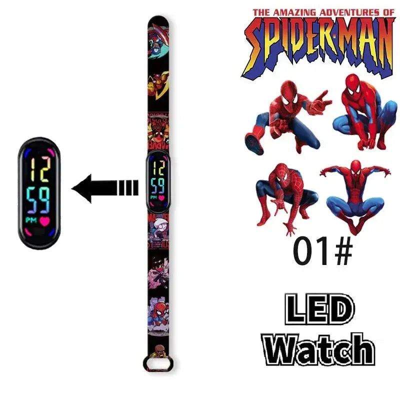 Watch Kids LED Cartoon Bracelet Wristwatch Trikidsworld