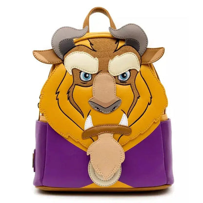 Beauty and The Beast Princess Series Cogsworth ‌Lumiere Chip‌ Bell Winter Cosplay Mini Backpack Fashion Cute Girl Storage Bag Trikidsworld