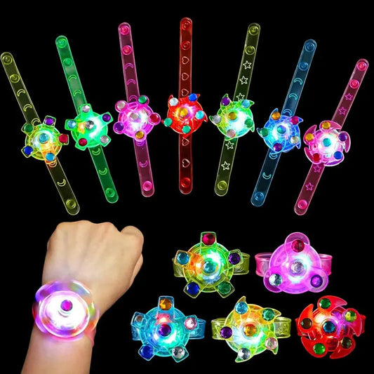 Luminous Spinner Bracelet Kids Birthday Party Trikidsworld