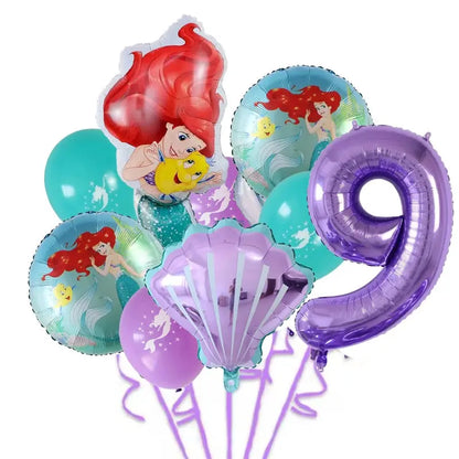 Balloons Princess Ariel Birthday Party Trikidsworld