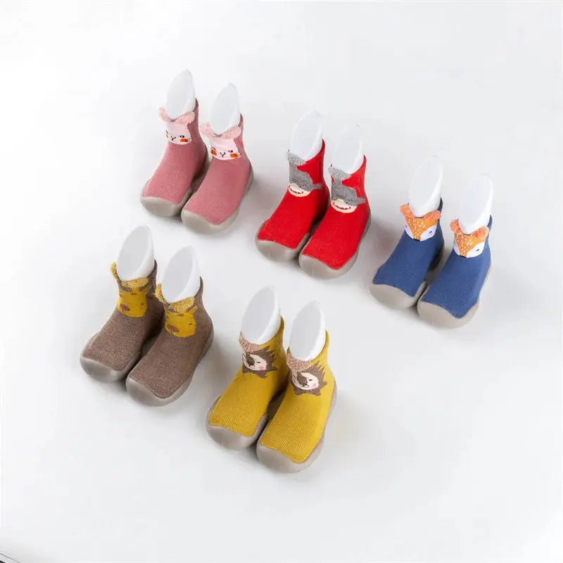 Spring and Fall Models of Children's Walking Shoes Floor Socks Infant Non-slip Soft Bottom Floor Shoes for Boys and Girls Indoor Trikidsworld