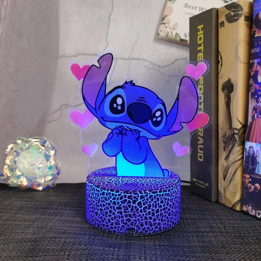 Lilo & Stitch Kids Night Light | Creative Cartoon Table Lamp Gift Trikidsworld