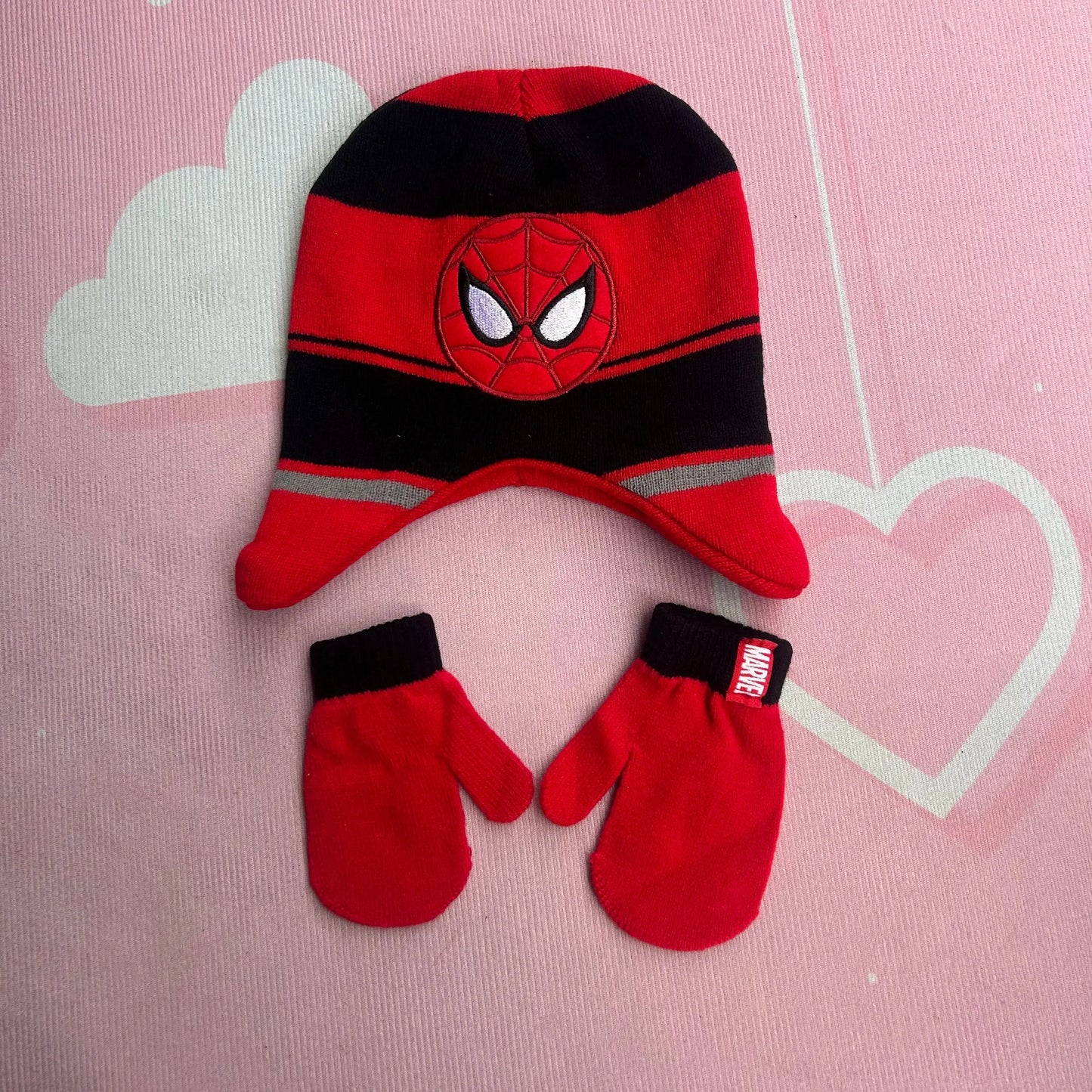 New 4-8Years children's hat Elsa princess Cartoon hat boy scarf gloves hat knitted sets girl cap keep warm girls headgear Trikidsworld