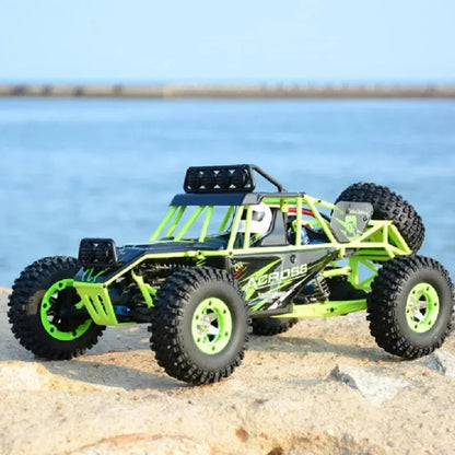 Wltoys 12428 1/12 RC Car 2.4G 4WD Electric Brushed Racing Crawler RTR 50km/h High Speed RC Off-road Car Remote Control Car Toys Trikidsworld