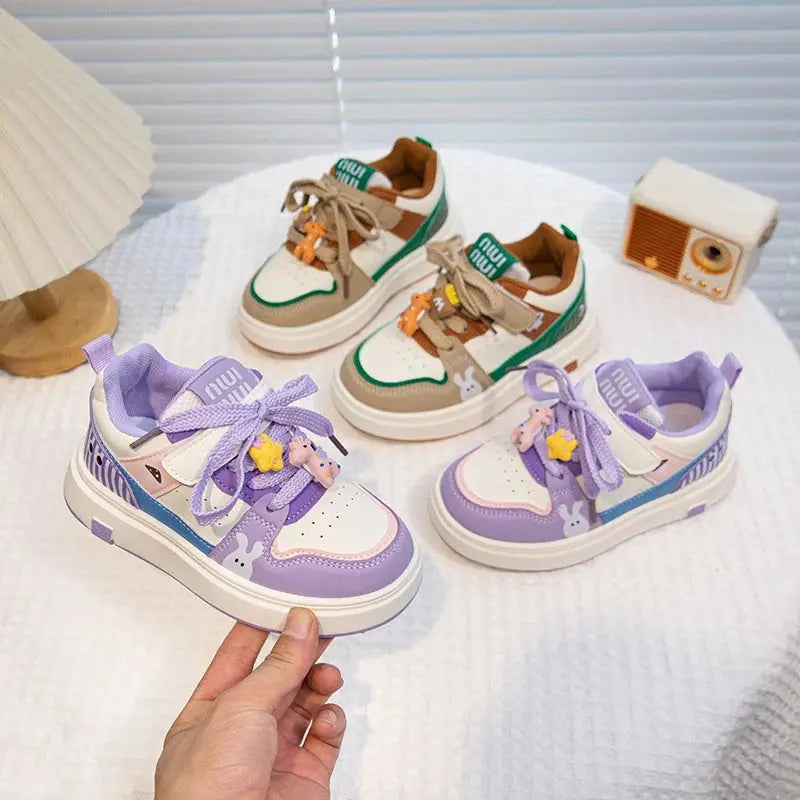 Kid Shoes Sneaker Shoe Boys Girls Baby Cartoon Canvas Sports Shoes Spring Autumn Children Board Shoes with Leisure New Fashion Trikidsworld