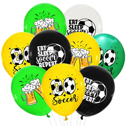 Soccer Football Birthday Decorations Aluminum Trikidsworld