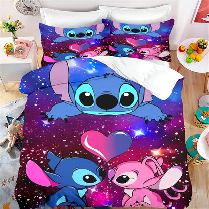 Stitch Bedding Set – Anime Duvet Cover Trikidsworld