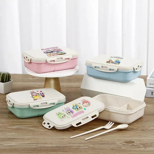 Lunch Bag Cartoon Crystal Sticker Warming Box Portable Outdoor Picnic Food Storage Bags Large Capacity Bento Boxs Gifts Trikidsworld