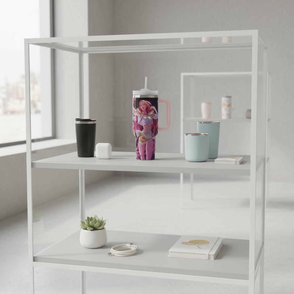 K-pop Demon Hunters Thermos Cup Kids Anime Rumi Mira Zoey Unisex Vacuum Cup Water Bottle Office Coffee Mug Gift for Boys Girls Trikidsworld