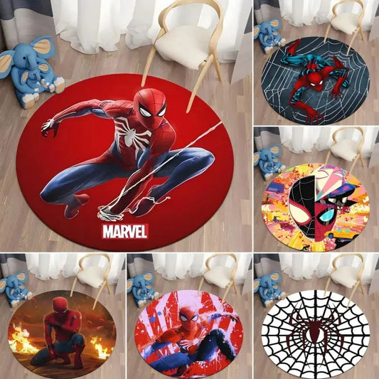 Spider Man Round Carpet for Home Decor Trikidsworld