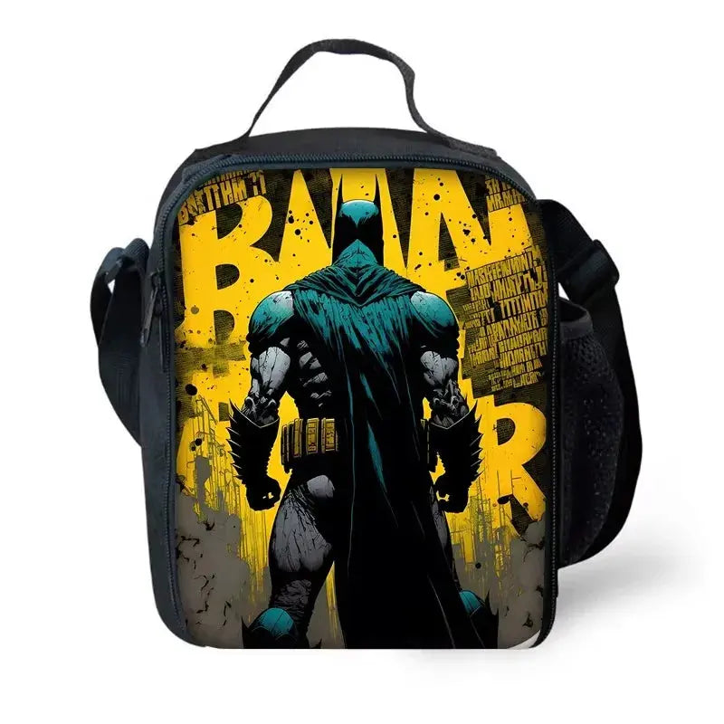 Batman Kids Backpack Set 3pcs – School, Lunch & Pencil Bags Trikidsworld